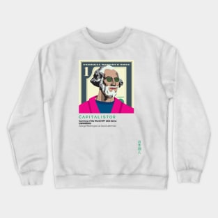 USD000005 - George Washington as David Letterman Crewneck Sweatshirt